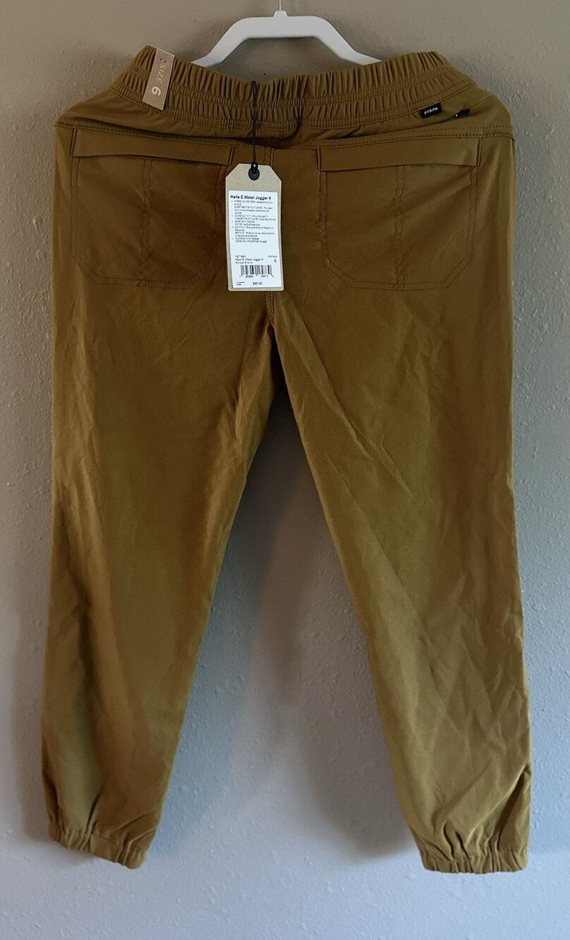 Prana Joggers In Size 6 Mustard Color
